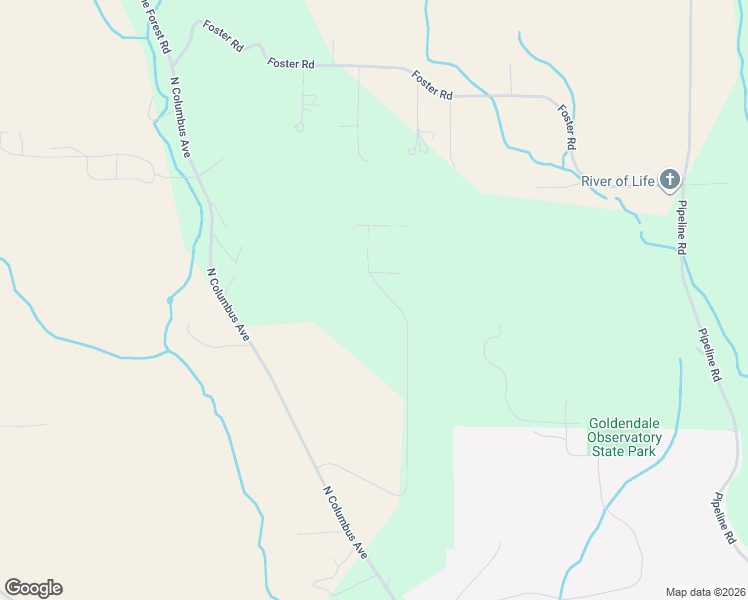 map of restaurants, bars, coffee shops, grocery stores, and more near 18 Eagle Drive in Goldendale