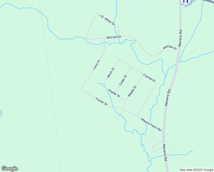 map of restaurants, bars, coffee shops, grocery stores, and more near 24 Poplar Street in Waasis