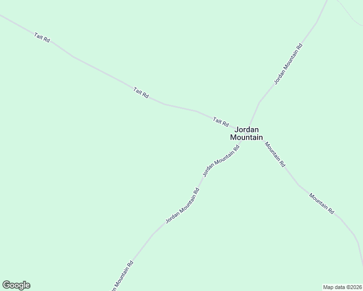 map of restaurants, bars, coffee shops, grocery stores, and more near 609 Jordan Mountain Road in Jordan Mountain