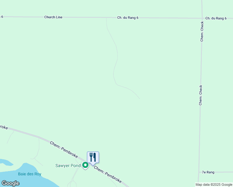 map of restaurants, bars, coffee shops, grocery stores, and more near in Outaouais