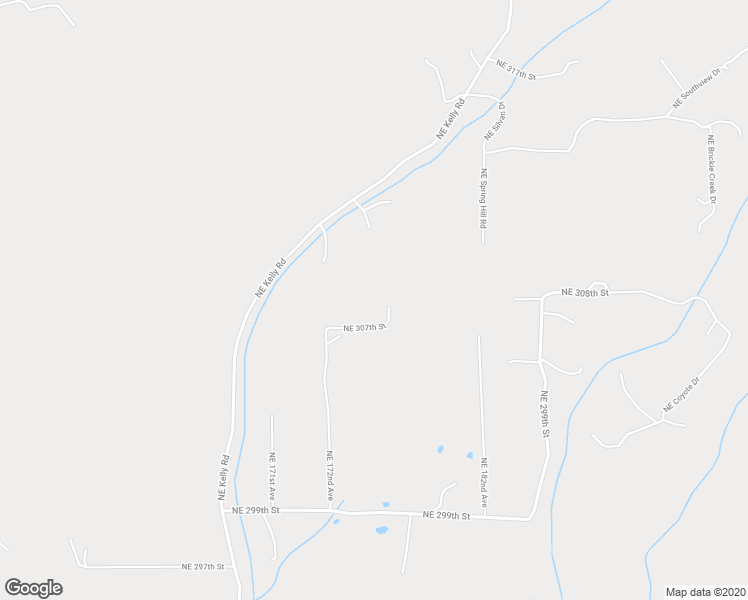 map of restaurants, bars, coffee shops, grocery stores, and more near 17410 Northeast 307th Street in Yacolt