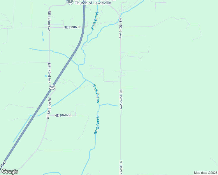 map of restaurants, bars, coffee shops, grocery stores, and more near 15101 Northeast 311th Street in Battle Ground