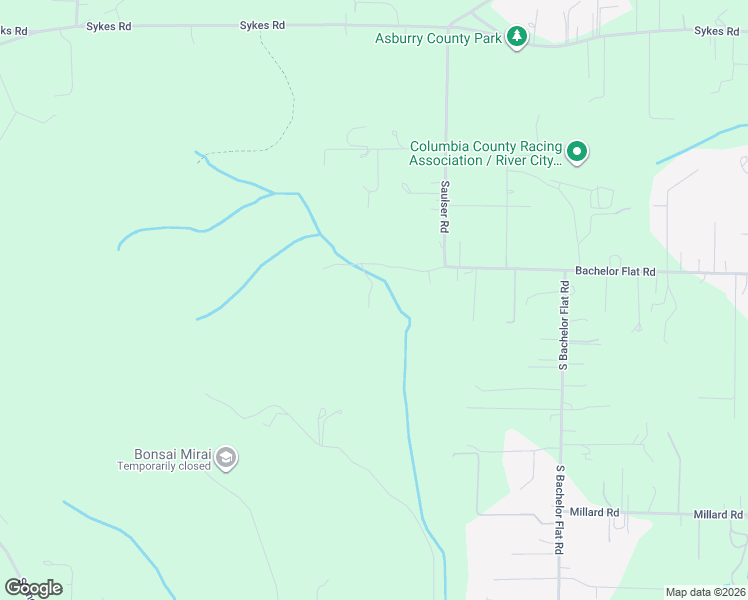 map of restaurants, bars, coffee shops, grocery stores, and more near 33548 Sunny Hill Lane in Saint Helens