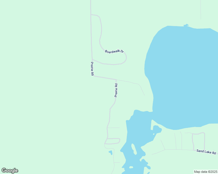 map of restaurants, bars, coffee shops, grocery stores, and more near 7869 Prairie Road in Eagle River