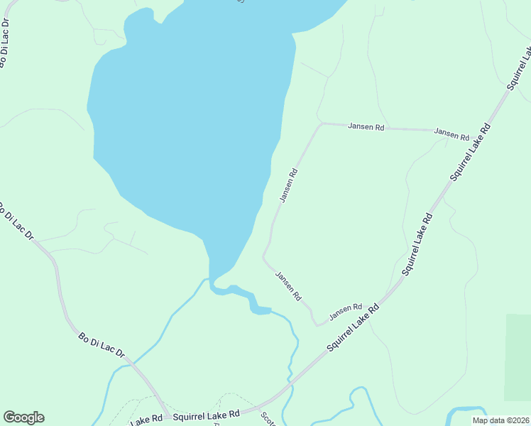 map of restaurants, bars, coffee shops, grocery stores, and more near 7900-8010 Jansen Road in Minocqua