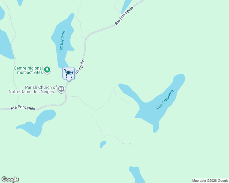 map of restaurants, bars, coffee shops, grocery stores, and more near 1450 Rue Chantal in Wentworth-Nord
