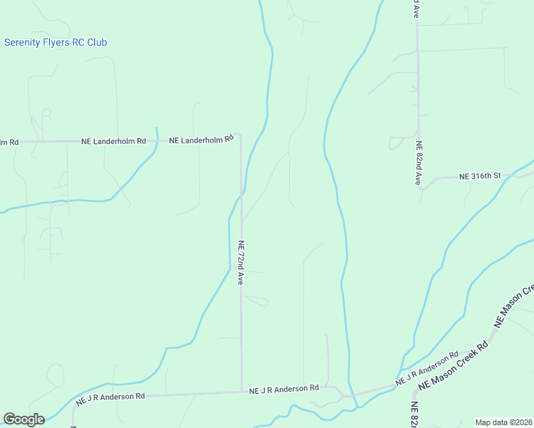 map of restaurants, bars, coffee shops, grocery stores, and more near 31415 Northeast 74th Avenue in La Center
