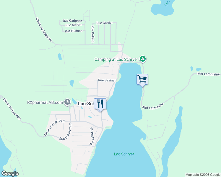 map of restaurants, bars, coffee shops, grocery stores, and more near 116 Montée Lafontaine in Montpellier