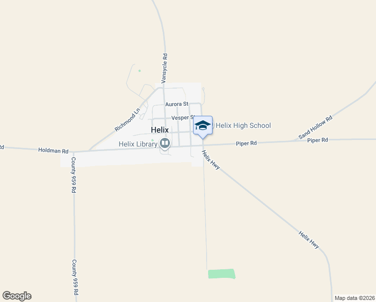 map of restaurants, bars, coffee shops, grocery stores, and more near 105 Columbia Street in Helix