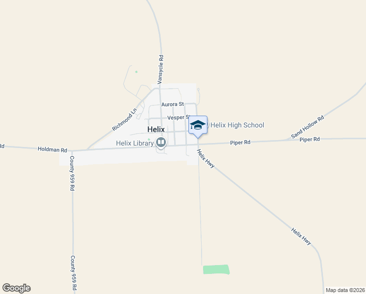 map of restaurants, bars, coffee shops, grocery stores, and more near 105 Columbia Street in Helix