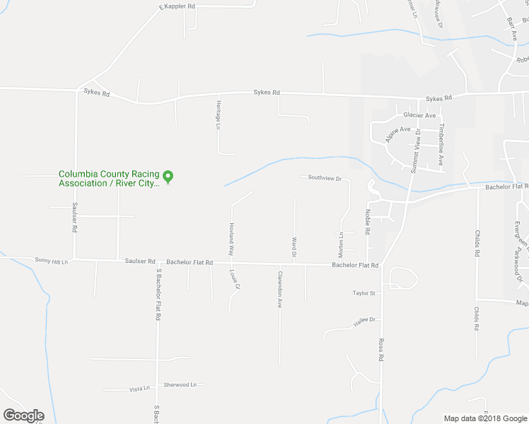 map of restaurants, bars, coffee shops, grocery stores, and more near 58968 Hovland Way in Saint Helens
