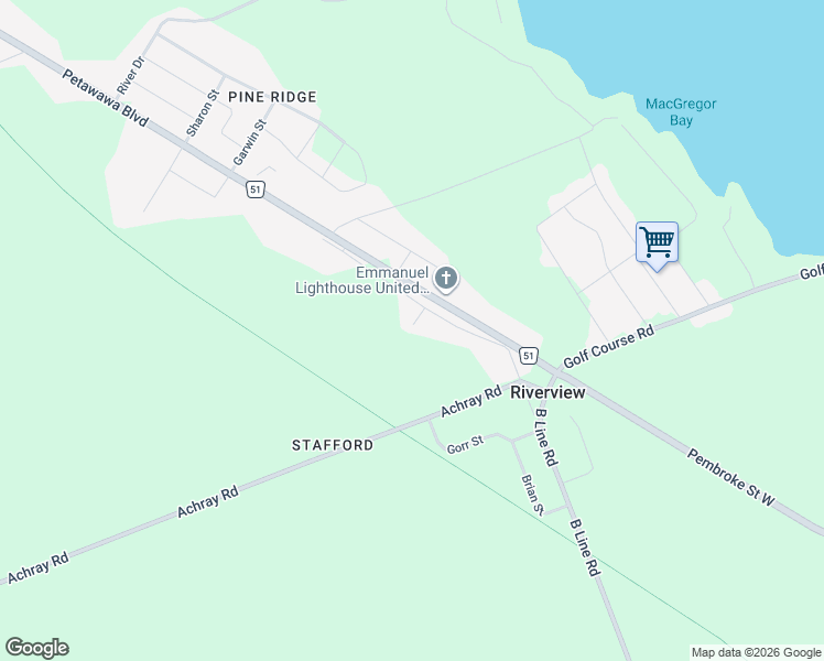 map of restaurants, bars, coffee shops, grocery stores, and more near 15 Cherry Lane in Pembroke