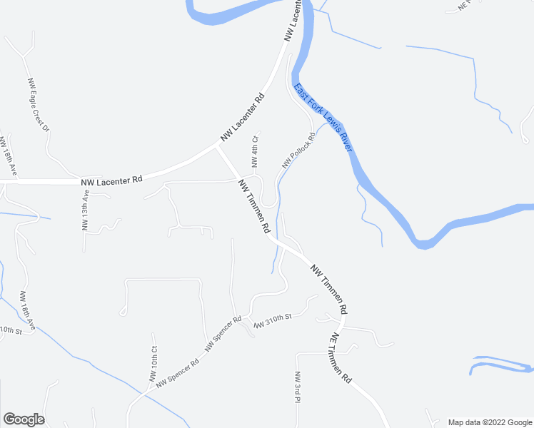 map of restaurants, bars, coffee shops, grocery stores, and more near 31801 Northwest Timmen Road in Ridgefield