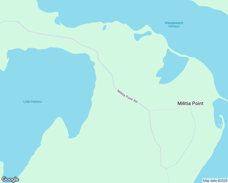 map of restaurants, bars, coffee shops, grocery stores, and more near Militia Point Road in Orangedale