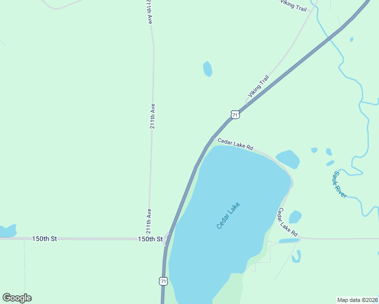 map of restaurants, bars, coffee shops, grocery stores, and more near 15367 U.S. 71 in Sauk Centre