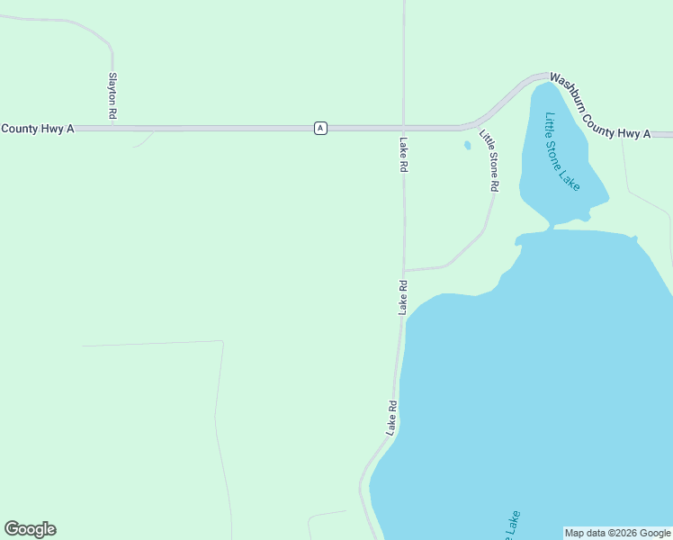 map of restaurants, bars, coffee shops, grocery stores, and more near N5939 Lake Road in Stone Lake