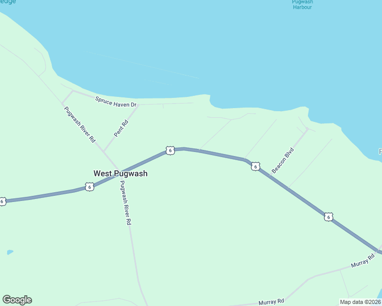 map of restaurants, bars, coffee shops, grocery stores, and more near 25 Sunrise Trail in Tatamagouche