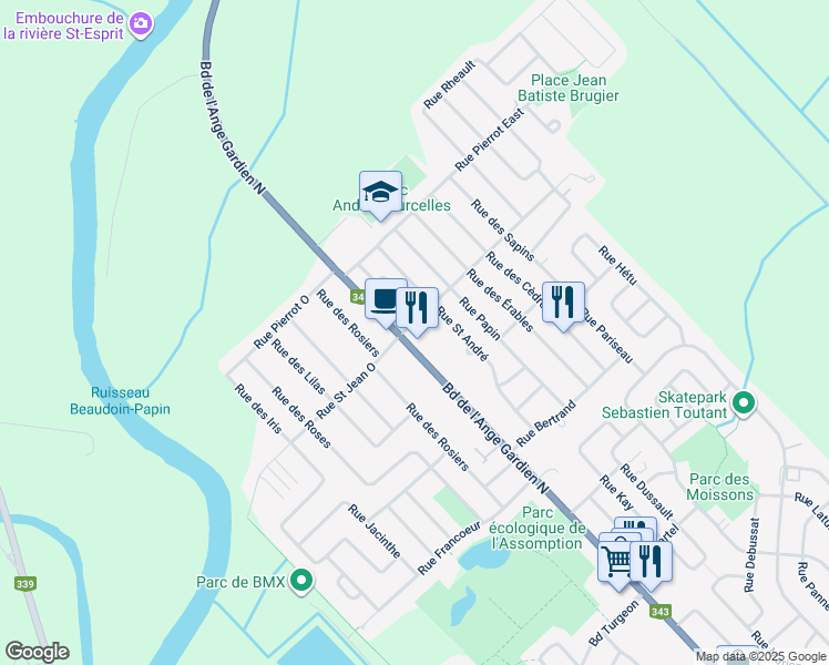 1510 Boulevard de l'Ange Gardien Nord, L'Assomption QC Walk Score