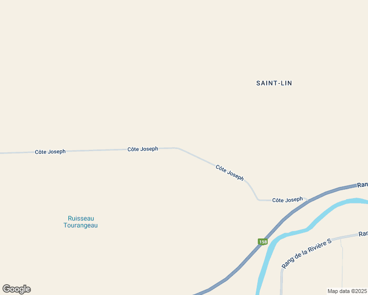 map of restaurants, bars, coffee shops, grocery stores, and more near 1489 Côte Joseph in Saint-Lin-Laurentides