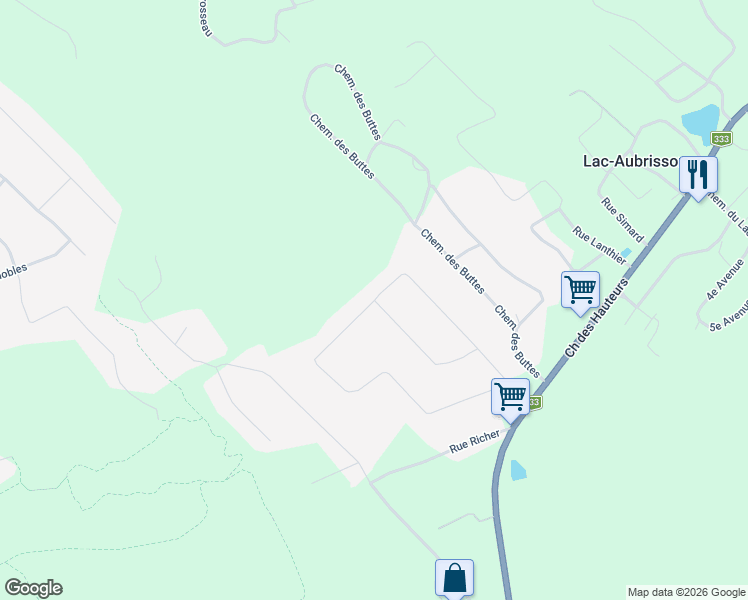 map of restaurants, bars, coffee shops, grocery stores, and more near in Saint-Hippolyte