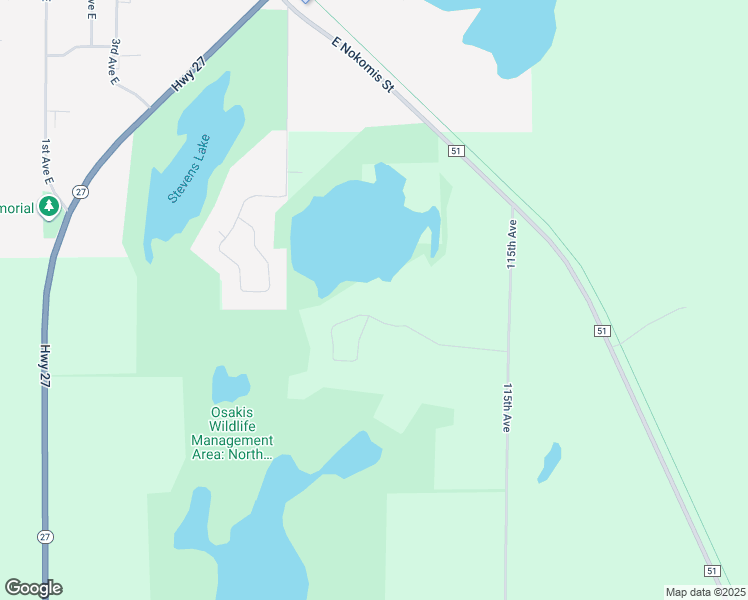 map of restaurants, bars, coffee shops, grocery stores, and more near 11244 Cable Circle in Osakis