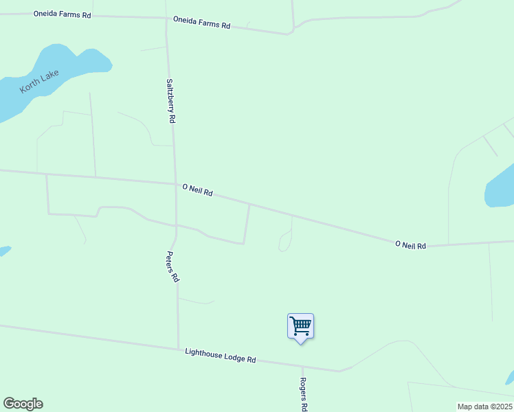 map of restaurants, bars, coffee shops, grocery stores, and more near 1859 O Neil Road in Eagle River