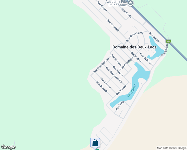 map of restaurants, bars, coffee shops, grocery stores, and more near 648 Rue Breault in L'Ã�Piphanie