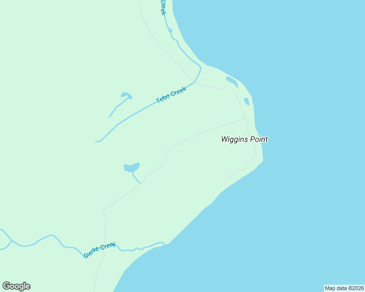 map of restaurants, bars, coffee shops, grocery stores, and more near Wiggins Point Road in Manistique