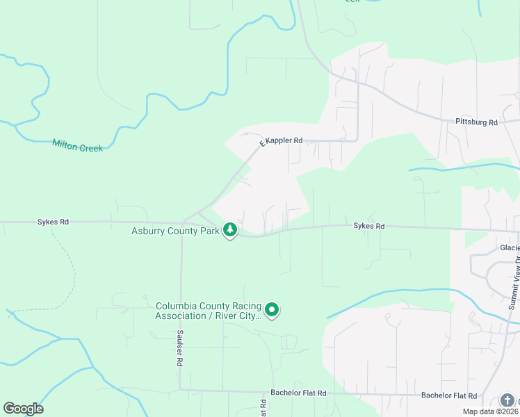 map of restaurants, bars, coffee shops, grocery stores, and more near 33997 Sykes Road in St. Helens