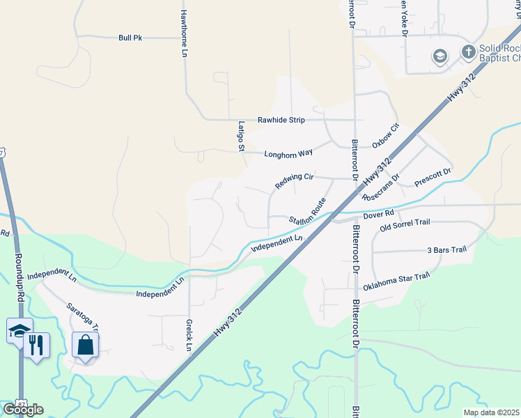 map of restaurants, bars, coffee shops, grocery stores, and more near 1329 Redwing Circle in Billings