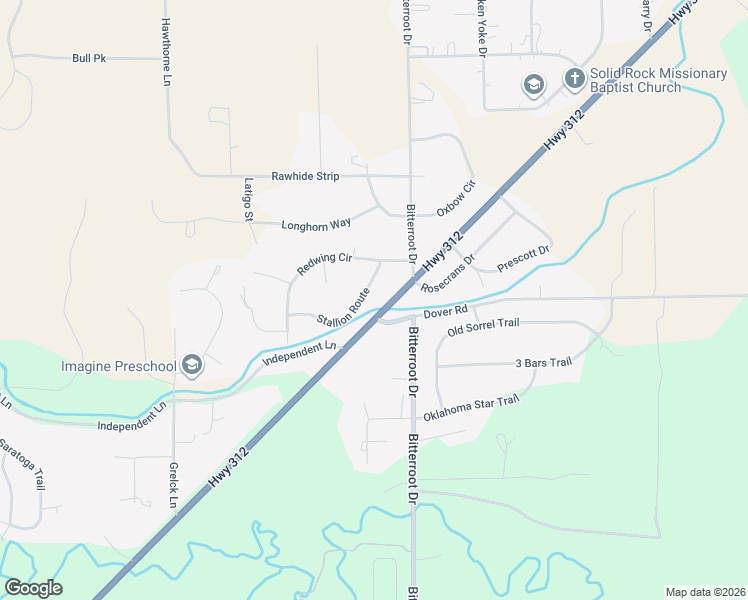 map of restaurants, bars, coffee shops, grocery stores, and more near 1444 Stallion Route in Billings