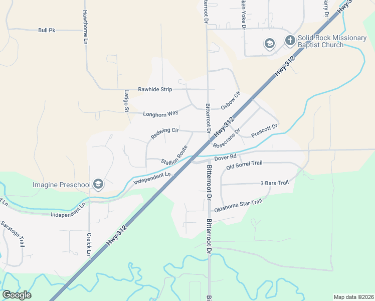 map of restaurants, bars, coffee shops, grocery stores, and more near 1444 Stallion Route in Billings