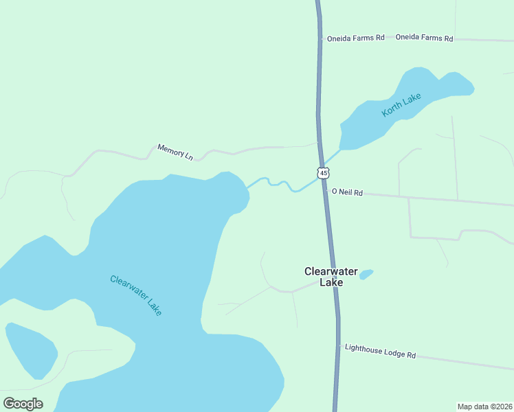 map of restaurants, bars, coffee shops, grocery stores, and more near in Clearwater Lake