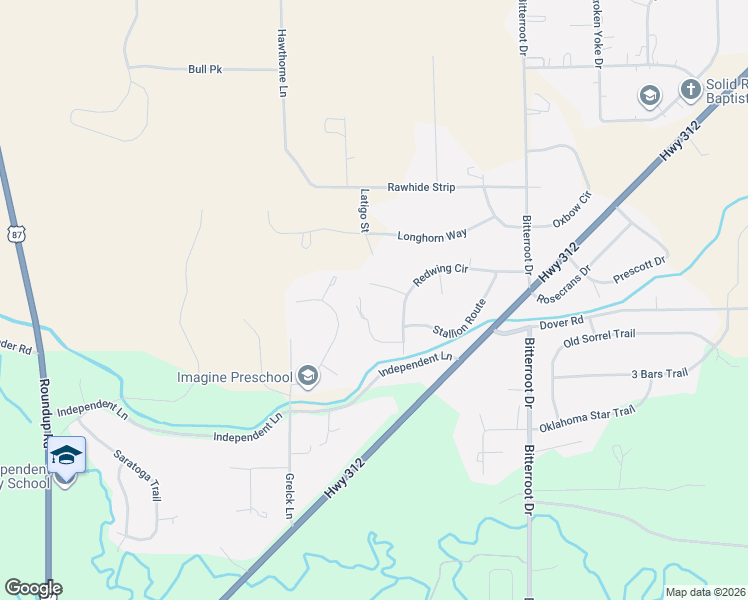 map of restaurants, bars, coffee shops, grocery stores, and more near 1329 Redwing Circle in Billings
