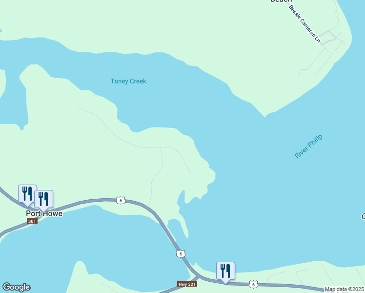 map of restaurants, bars, coffee shops, grocery stores, and more near 34 Seastone Drive in Cumberland County