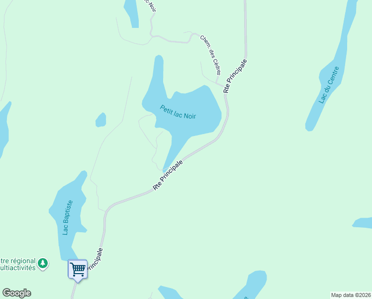 map of restaurants, bars, coffee shops, grocery stores, and more near 3190 Route Principale in Wentworth-Nord