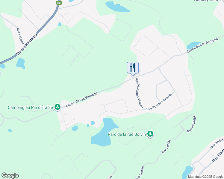 257 Chemin du Lac Bertrand, SainteSophie QC Walk Score