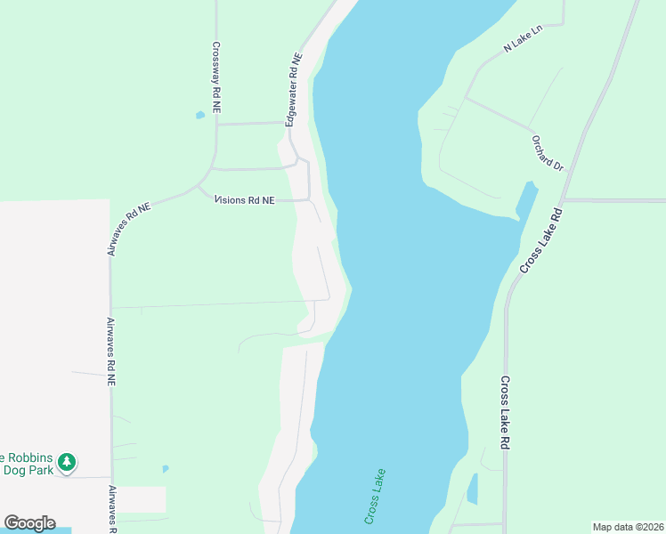 map of restaurants, bars, coffee shops, grocery stores, and more near 17586 Edgewater Road Northeast in Pine City