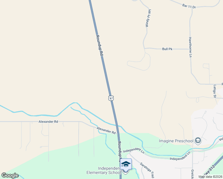 map of restaurants, bars, coffee shops, grocery stores, and more near 3415 U.S. 87 in Billings