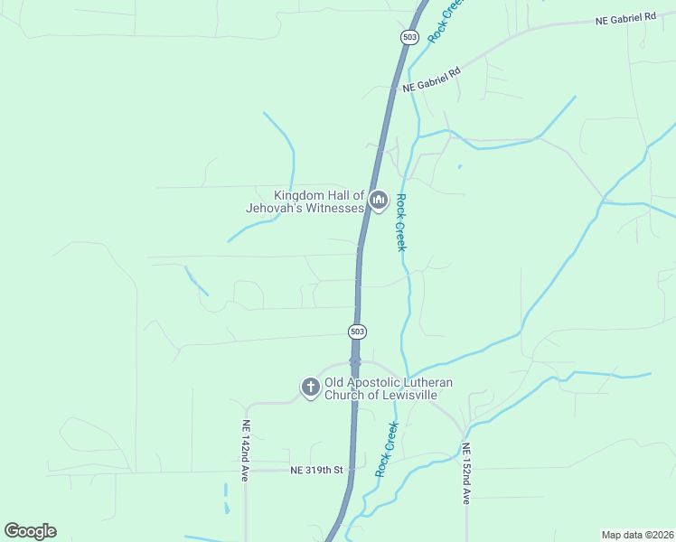 map of restaurants, bars, coffee shops, grocery stores, and more near 14610 Northeast 328th Circle in Battle Ground