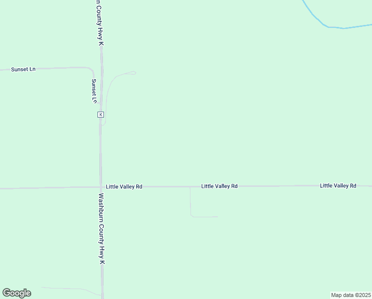map of restaurants, bars, coffee shops, grocery stores, and more near W6828 Little Valley Road in Spooner