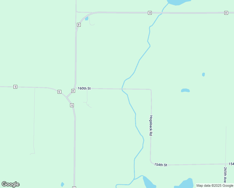 map of restaurants, bars, coffee shops, grocery stores, and more near 25825 160th Street in Long Prairie