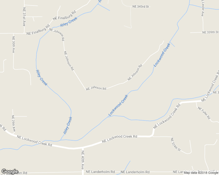 map of restaurants, bars, coffee shops, grocery stores, and more near Northeast Johnson Road in La Center