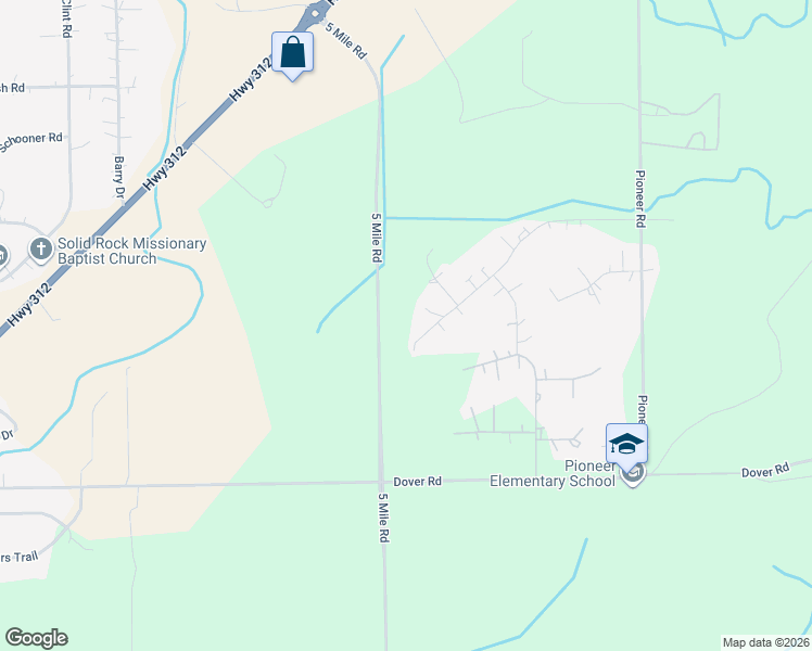 map of restaurants, bars, coffee shops, grocery stores, and more near 2441 Clearwater Way in Billings