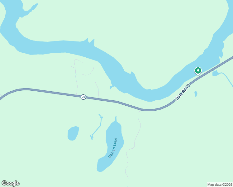 map of restaurants, bars, coffee shops, grocery stores, and more near N13508 City Wells Road in Park Falls