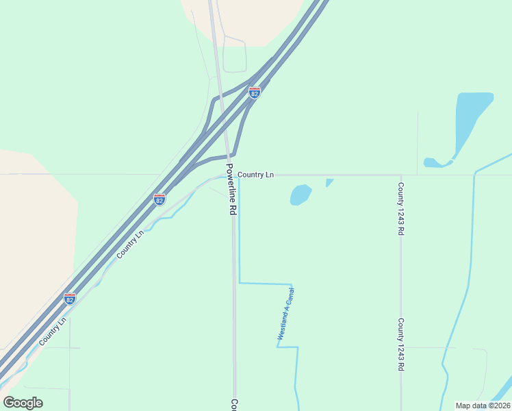 map of restaurants, bars, coffee shops, grocery stores, and more near 29624 Country Lane in Hermiston