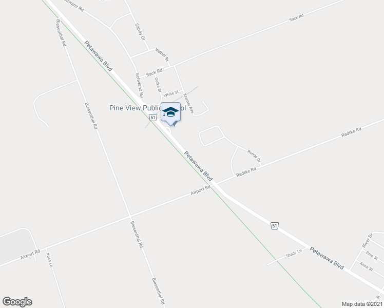 map of restaurants, bars, coffee shops, grocery stores, and more near 2271 Petawawa Boulevard in Petawawa
