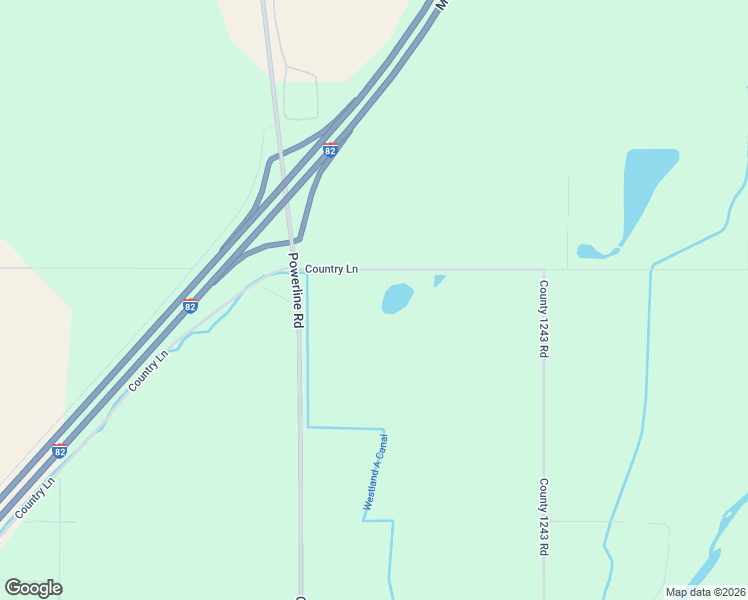 map of restaurants, bars, coffee shops, grocery stores, and more near 29682 Country Lane in Hermiston