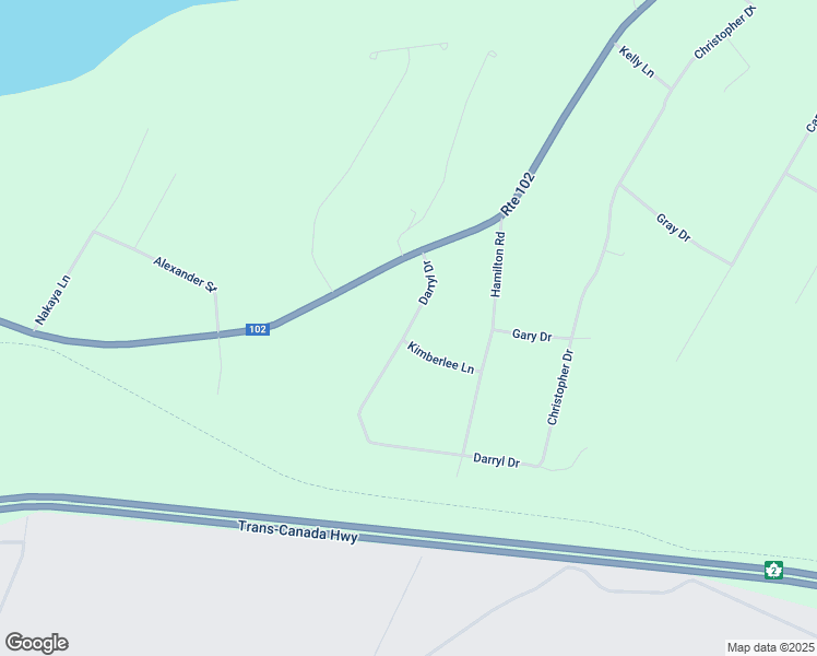 map of restaurants, bars, coffee shops, grocery stores, and more near Darryl Drive in Burton