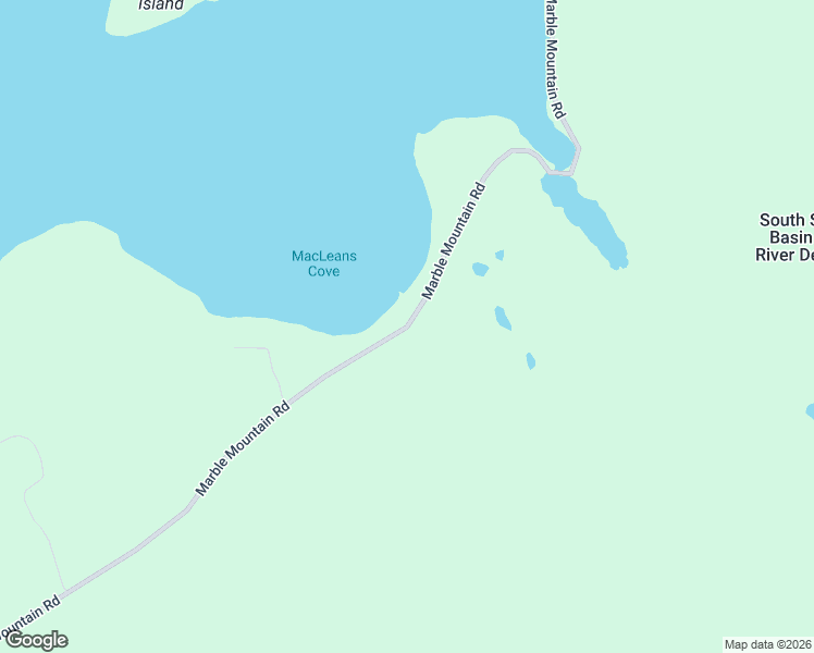 map of restaurants, bars, coffee shops, grocery stores, and more near Marble Mountain Road in River Denys